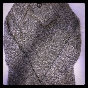Men's AX Multi-Zippered Knitted Sweater
